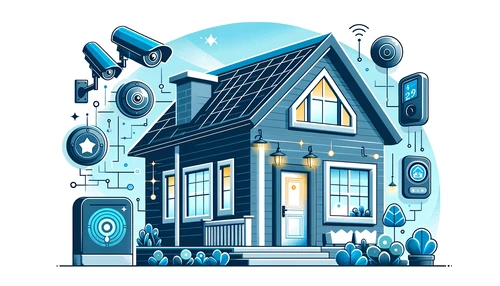 Erhöhen Sie die Sicherheit Ihres Zuhauses mit intelligenten Überwachungs- und Alarmsystemen.